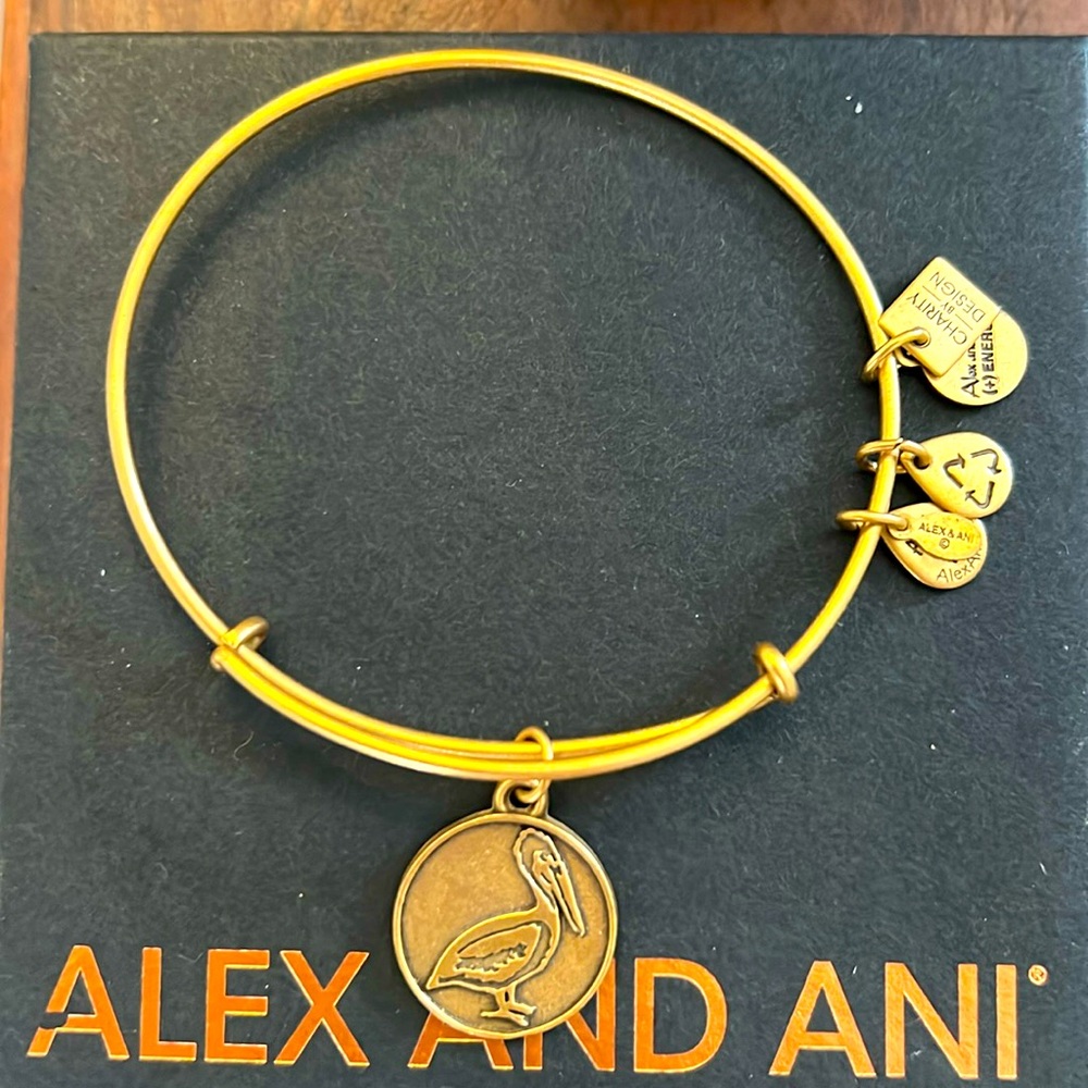 Rare Alex and Ani Pelican Bracelet